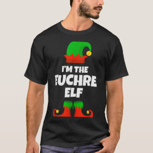 I'm The Euchre Elf Family Pajama Christmas Funny P T-Shirt