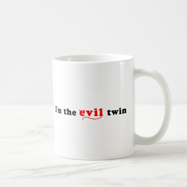 I'm The Evil Twin Coffee Mug (Right)