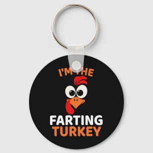 I'm The Farting Turkey Keychain