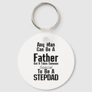 I'm The Father That Stepped Step Father Keychain