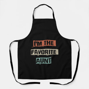 Im The Favourite Aunt Gift Apron