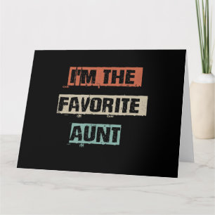 Im The Favourite Aunt Gift Card