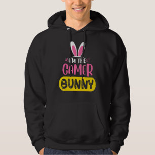 I'm The Gamer Bunny Rabbit Ears Egg Easter Day Hoodie