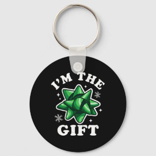 I'm The Gift - Funny Ugly Christmas Sweater - Xmas Keychain
