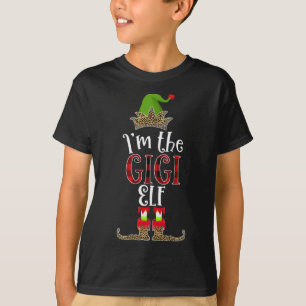 I'm The Gigi Elf Matching Christmas Family T-Shirt