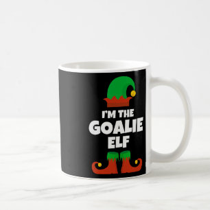 I'm The Goalie Elf Family Pajama Christmas Hockey Coffee Mug
