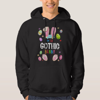 I'm The Gothic Bunny Easter Party Matching Family Hoodie