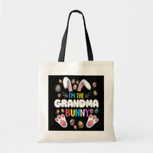 I'm the grandma bunny Cute Rabbit Graphic Tote Bag