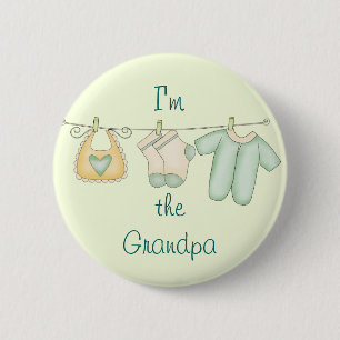 I'm the Grandpa 2 Inch Round Button