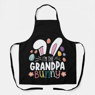 I'm The Grandpa Bunny Easter Family Matching Apron