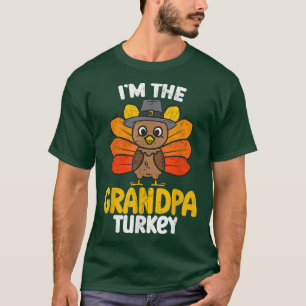 I'm the Grandpa Turkey Happy Thanksgiving 2022 Aut T-Shirt