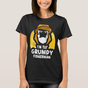 I'm The Grumpy Fisherman Hobby Fish Fishing Fisher T-Shirt