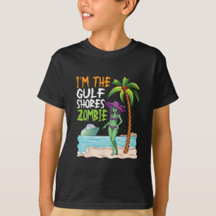 I'm The Gulf Shores Zombie Tropical Beach Cruise H T-Shirt