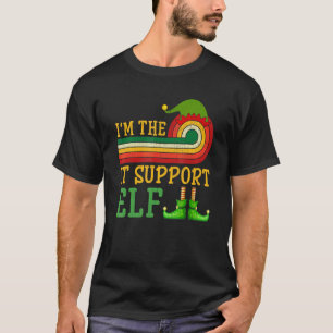 I'm The IT Support Elf Matching Group Christmas Pa T-Shirt