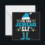 I'm the Jewish Elf Funny Hanukkah Menorah Gift Card<br><div class="desc">funny, hanukkah, chanukah, gift, birthday, jewish, jew, holiday, elf</div>