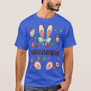I'm The Librarian Bunny Easter Day Matching Family T-Shirt