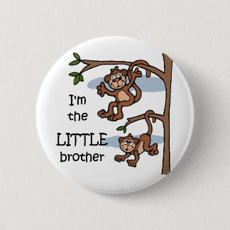 I'm the Little Brother button