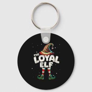 I'm The Loyal Elf Family Matching Group Christmas Keychain