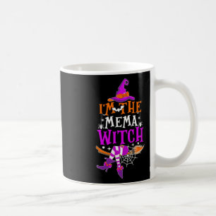 I'm The Mema Witch Fun Halloween Family Matching Coffee Mug