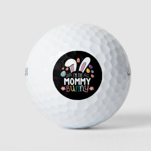 I'm The Mommy Mom Bunny Easter Family Matching Golf Balls