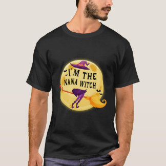 I'M The Nana Witch Matching Family Halloween Costu T-Shirt