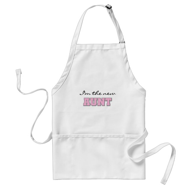 I'm the New Aunt tshirts and Gifts Standard Apron (Front)