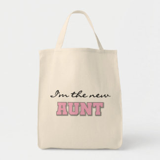 I'm the New Aunt tshirts and Gifts Tote Bag
