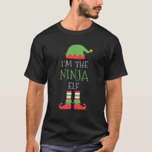 I'm The Ninja Elf Christmas Family Matching Group T-Shirt