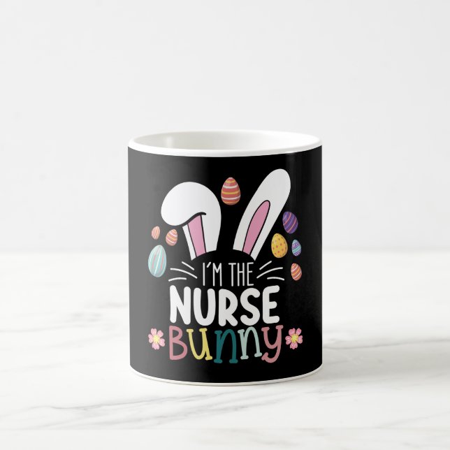 I'm The Nurse Bunny Easter Matching Coffee Mug (Center)