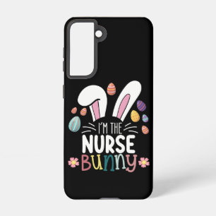I'm The Nurse Bunny Easter Matching Samsung Galaxy Case