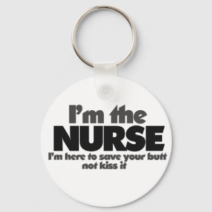 I'm the Nurse Keychain