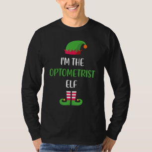 I'm The Optometrist Elf Christmas Family Matching T-Shirt