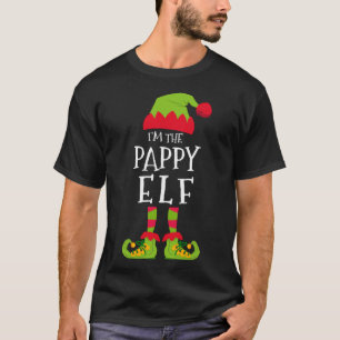 I'm The Pappy Elf Funny Matching Christmas Costume T-Shirt