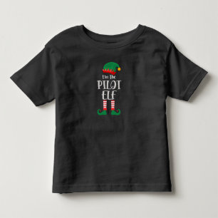 Im The Pilot Elf Matching Christmas 2021 Toddler T-shirt