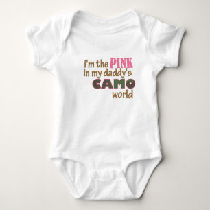 "I'm the pink in my daddy's camo world" Creeper