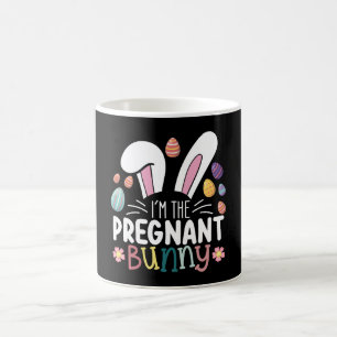 I'm The Pregnant Bunny Mom Easter Family Matching Coffee Mug