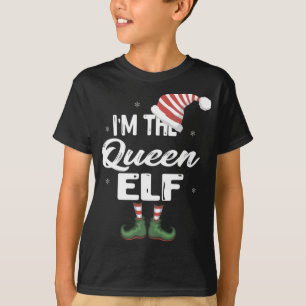 I'm The Queen Elf Christmas Eve Xmas Elf Squad Cos T-Shirt