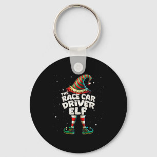 I'm The Race Car Driver Elf Family Matching Group Keychain