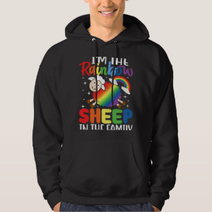 I'm The Rainbow Sheep In The Family LGBT Pride Hoodie