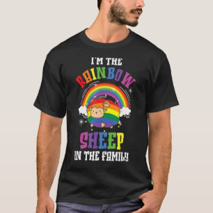 I'm The Rainbow Sheep In The Family Lgbtq Lesbian T-Shirt