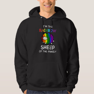 I'm The Rainbow Sheep Of The Family Lgbt Pride Lgb Hoodie