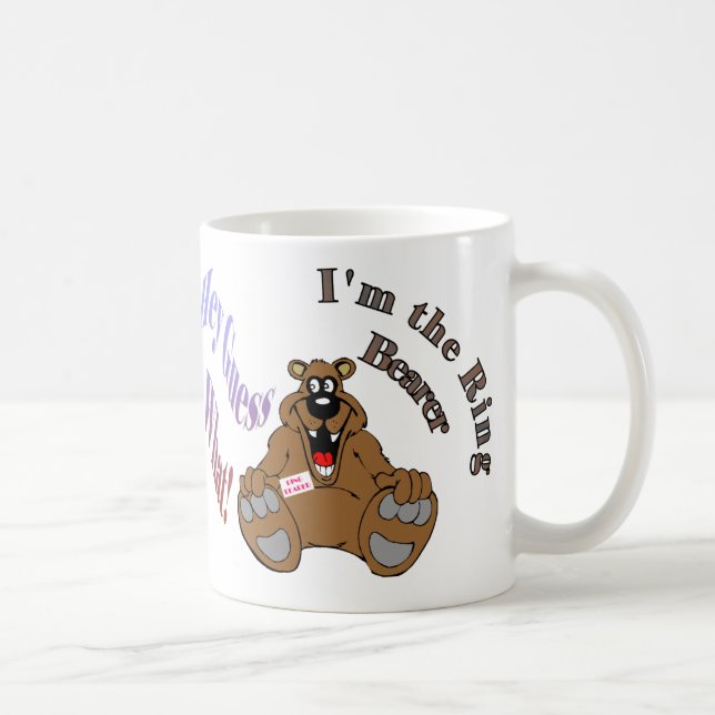 I'm the Ring Bearer (1a) Coffee Mug (Right)