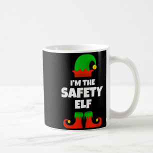 I'm The Safety Elf Family Pajama Christmas Funny  Coffee Mug