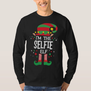 I'm The Sassy Mom Elf Cool Matching Christmas Paja T-Shirt