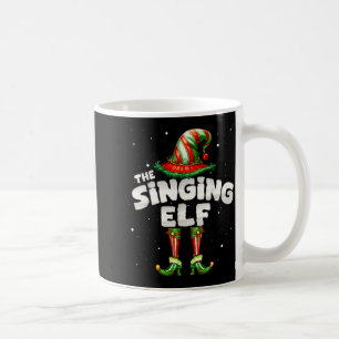 I'm The Singing Elf Family Matching Group Christma Coffee Mug
