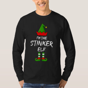 I'm The Stinker Elf Matching Family Elf Christmas T-Shirt