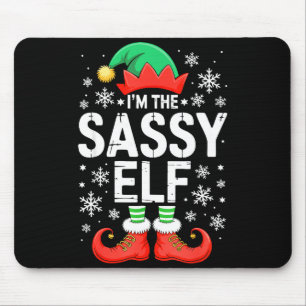 I'm The Sy Elf Shirt Family Matching Christmas Cos Mouse Pad