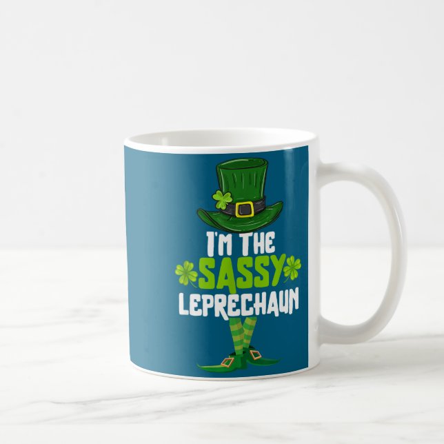 I'm The Sy Leprechaun Matching St Patrick's Day Co Coffee Mug (Right)