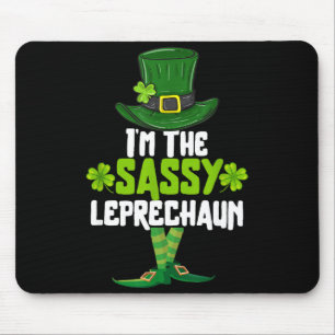 I'm The Sy Leprechaun Matching St Patrick's Day Co Mouse Pad