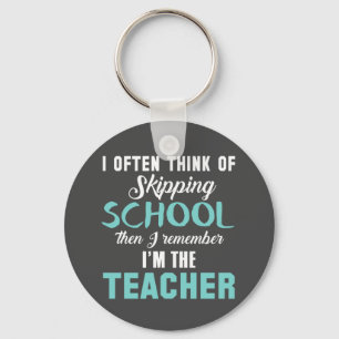 I'm the teacher keychain